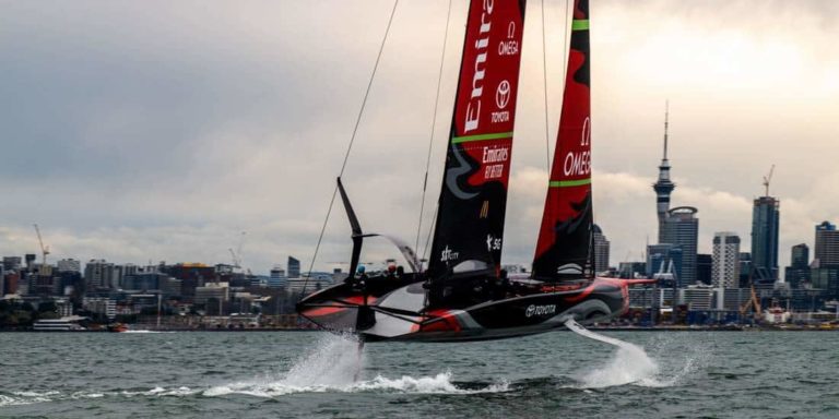 Team New Zealand prêt à affronter Luna Rossa