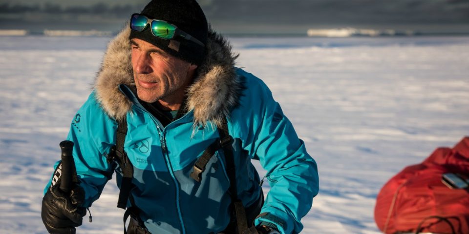 POLE2POLE expedition. Pangaea sailing in Antarctica.Mike getting ready for his Antarctica expedition. Mike started his crossing. Dronning maud land. Kameneva bukta ( buhta). Panerai watch .